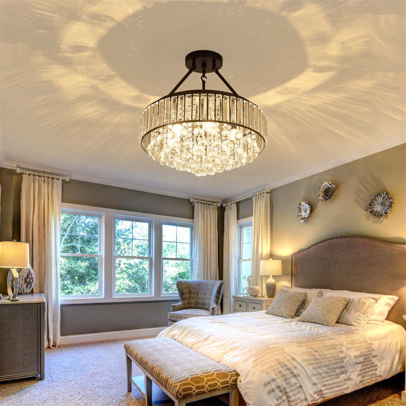 Hamblin Chandelier, Matte Black