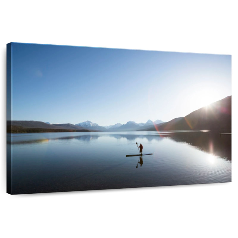 Alvord Lake McDonald Paddleboarder, 34'' H x 51'' W
