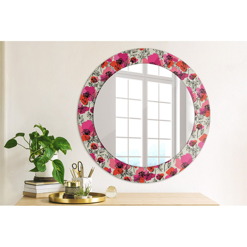 Huldar Glass Flat Wall Mirror