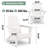 Clitheroe Foldable HDPE Adirondack Chair-2091263571