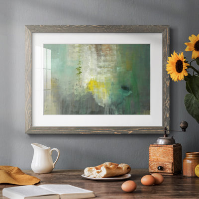 Forage, impression sur papier encadrée