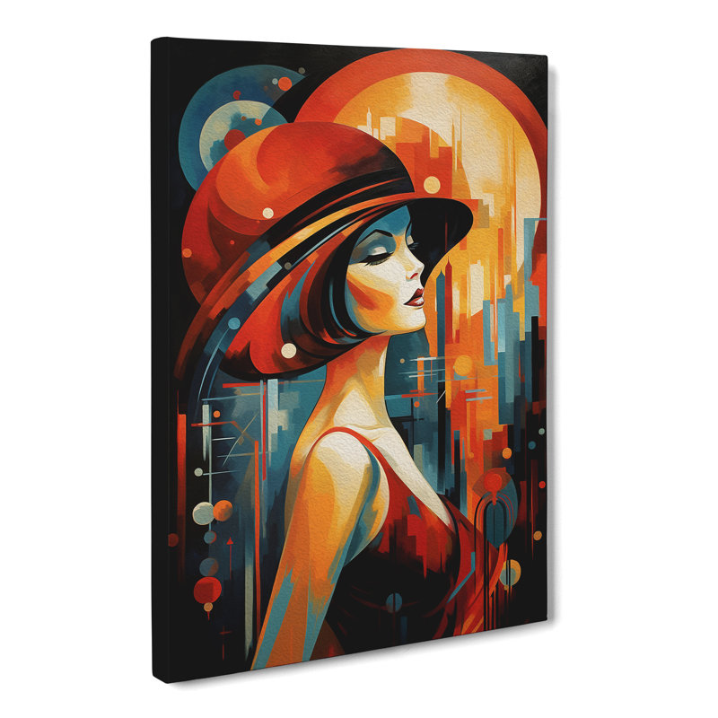 Woman Action - No Frame Print, 76cm H x 50cm W x 3cm D