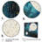 Blue Minimalism Moon IV On Canvas Print-436020795-344217379