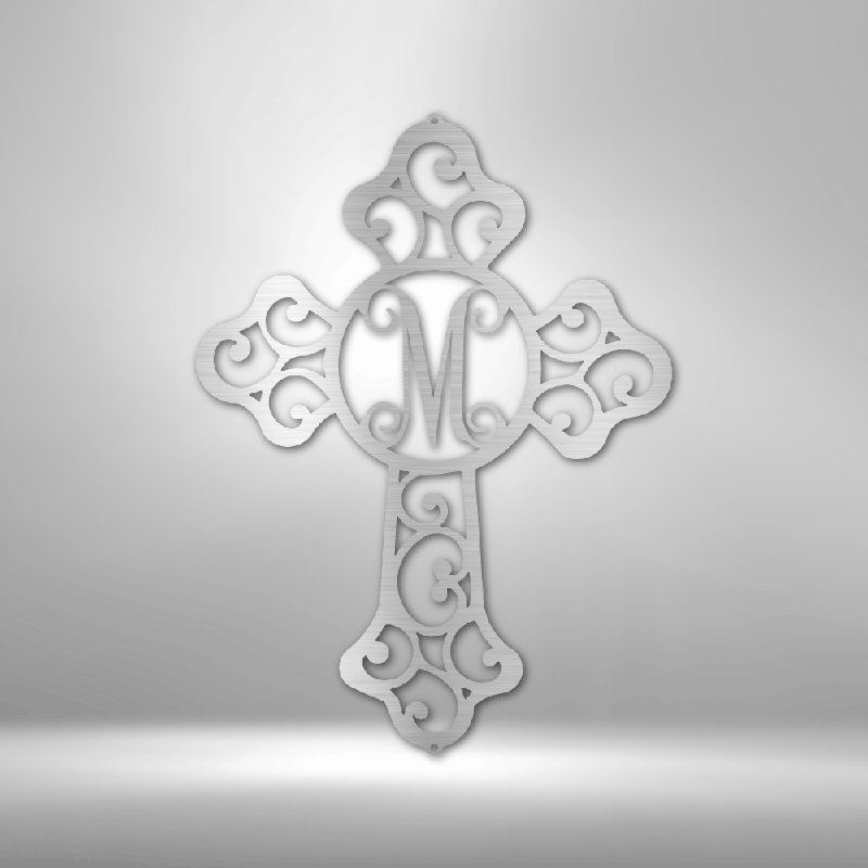 Scripture Walls, Argent argent, H 23 po x l 23,5 po x P 0,5 po, Oui