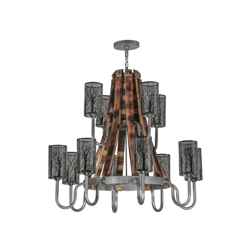 Droitwich 12 - Light Chandelier