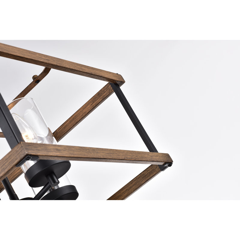 Vassallo 4 - Light Square / Rectangle Chandelier