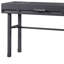 Table de coiffeuse 47 po en fer et bois bronze industriel