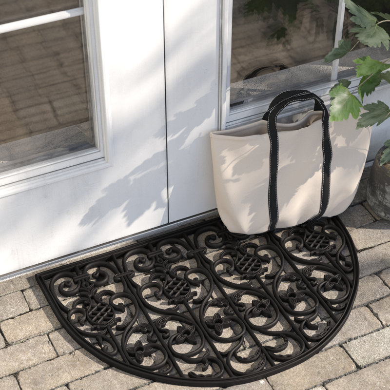 Tapis d'extérieur antidérapant en caoutchouc 36 po x 24 po Barta