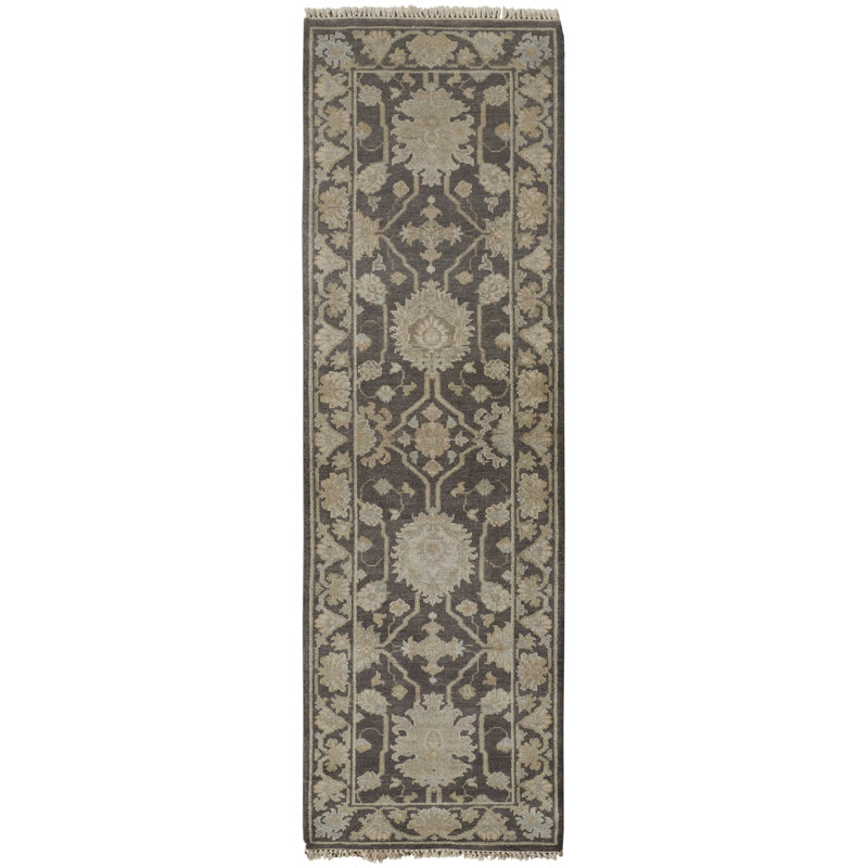 Newby Wool Oriental Indoor Rug, Runner 2'6" x 8'