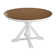 Clairvin 45W Transitional Round Trestle Dining Table