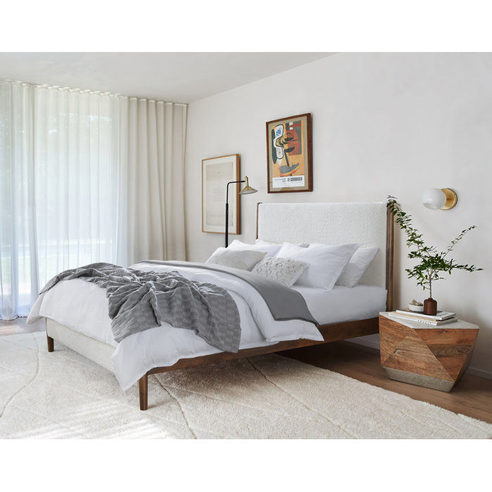 Joss & Main Irie Upholstered Platform Bed & Reviews | Wayfair