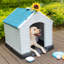 Niche pour chien isolée en plastique Deisi-87911468-87911469