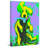 "Funky Frisbee" Print on Wrapped Canvas-21668984