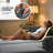 Boneless 80.3" Oversized Double Lounge Chaise, Boneless Lounge Sofa Bed With 4 Pillows Cloud Loveseat Sleeper Couch For Indoor Living Room-1402662438