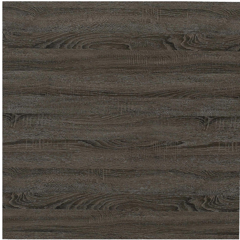 Bibliothèque à 8 tablettes gris mat