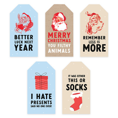 Classic Gift Labels Sticker