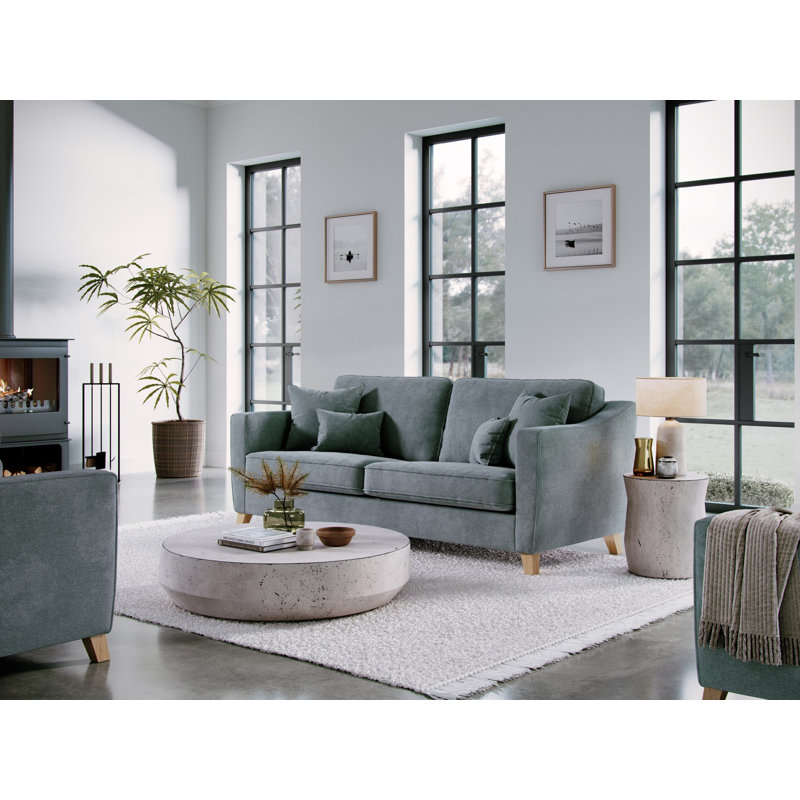Stoystown 3 Seater Sofa, Light Grey