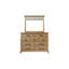 Commode 9 tiroirs - Finition caramel