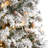 River Mountain 9ft Flocked White Artificial Christmas Tree with Lights