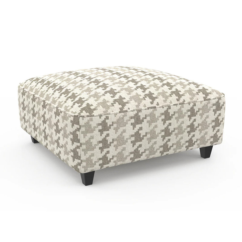 Repose-pieds rembourré de style contemporain