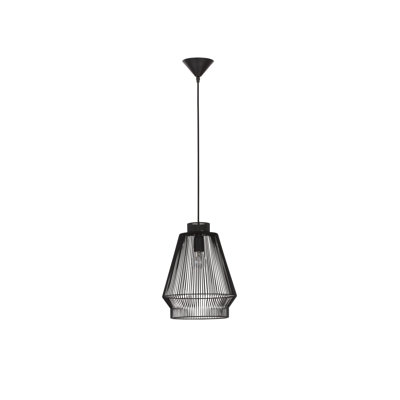1 - Light Black Bell Pendant