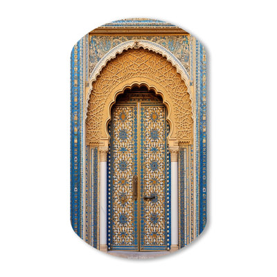 Alicea - Countryside Cylinder Shape Asymmetric Metal Wall Art