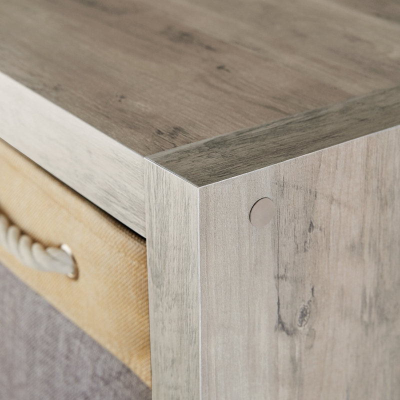 Cube de rangement Gloristine, Gris rustique