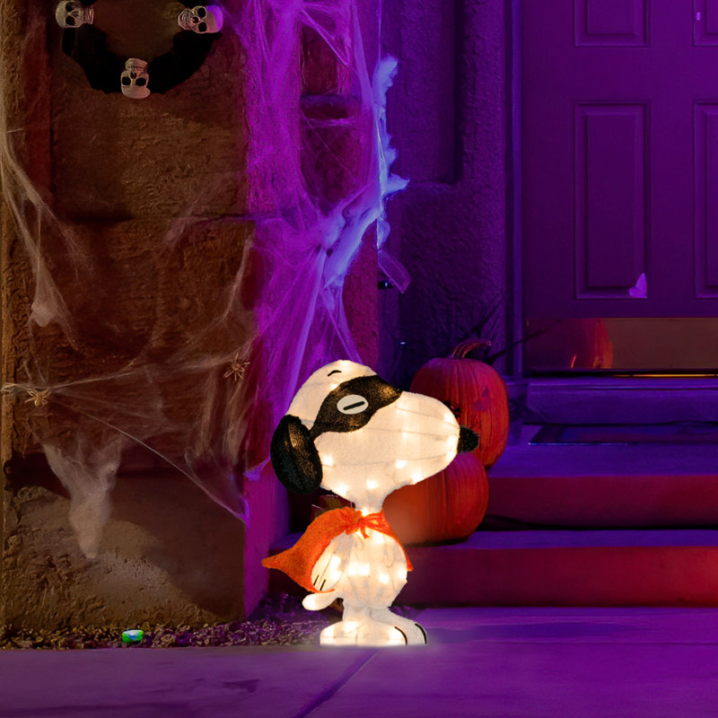 Snoopy pré-éclairé à DEL 18 pouces Peanuts