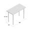 Table d'activité rectangulaire à hauteur ajustable-242850205