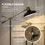 Lampe sur pied réglable