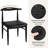 Albia Faux Leather Upholstered Metal Side Chair-1692515004