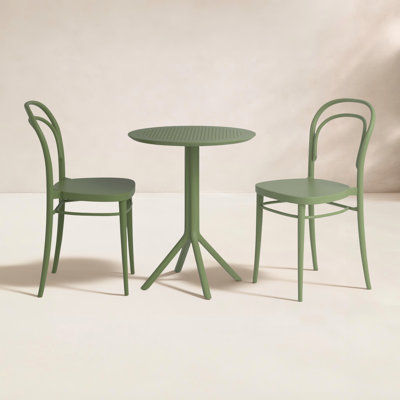 Farrah 24" Patio Bistro Set