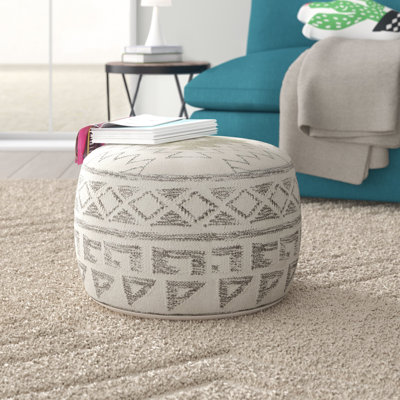 Repose-pieds rond Kilim