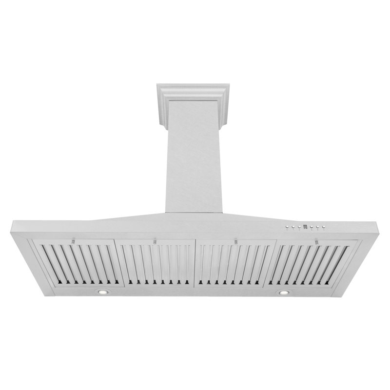 Hotte de cuisine murale ZLINE, Acier inoxydable satiné