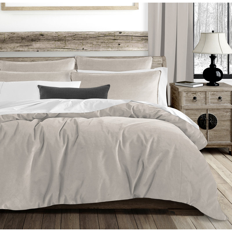 Ensemble d'édredon Lateeva, Édredon très grand super + 2 taies décoratives, Beige doux