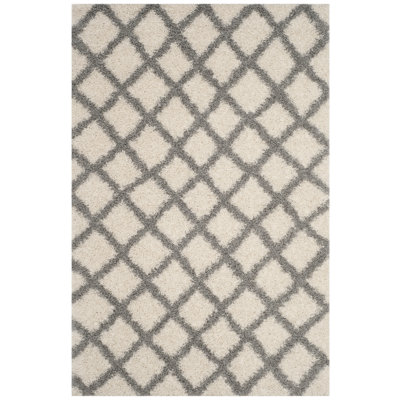 Simuel Geometric Ivory Area Rug