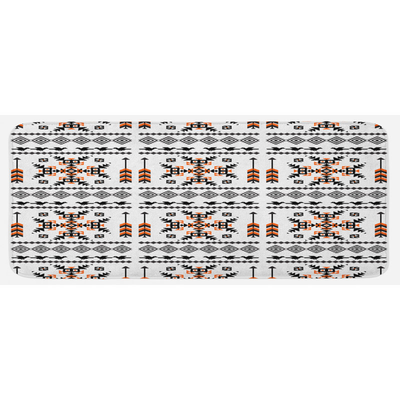 Tapis de cuisine tribal