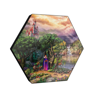 Disney (The Evil Queen), impression sur bois