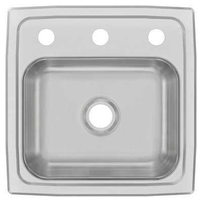 Évier de cuisine à montage sur plan 15 po L 15 po x Celebrity