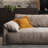 Solid Colour 100% Polyester Modular Sofa cushion couch-107364879