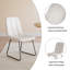 5-Piece Dining Table and Chairs ,Dining Room Set with 4 Modern Chairs-289733689-289733695