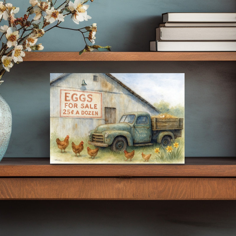 Spring On The Farm by Anthony Smith - Wrapped Canvas Print, 30.48cm H x 45.72cm W