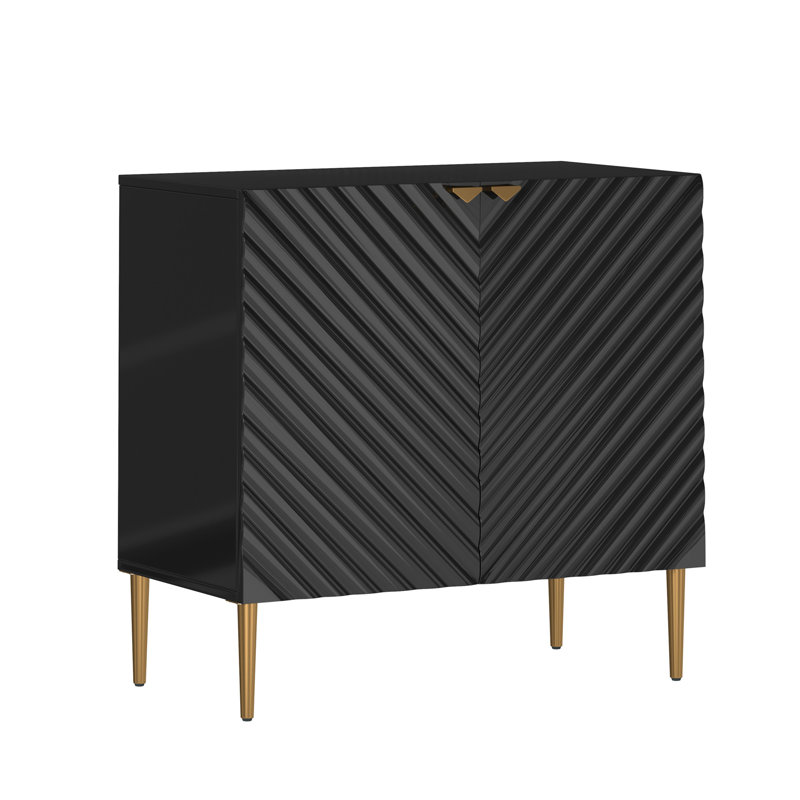 Armoire d'appoint Newmark, Noir