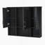 Wall Mounted Cabinet With Adjustable Shelves, Soft Close Doors For Bathroom-1691141652