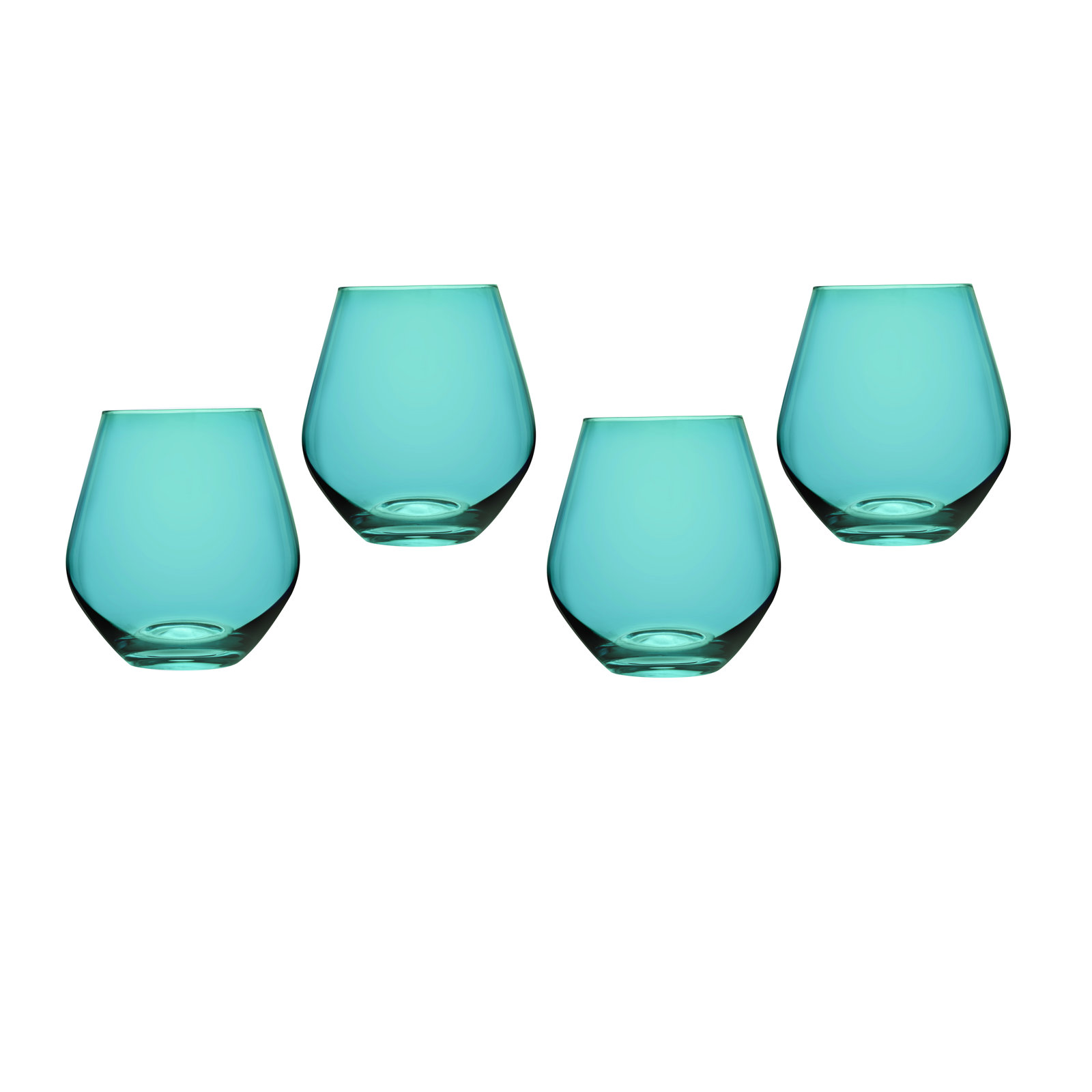 Meridian Stemless Wine 18oz, Teal