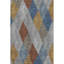 Tapis gris Prisco lavable à la machine de qualité supérieure-1911414371