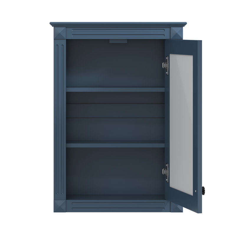 Armoire de rangement de salle de bain murale 20 "avec miroir