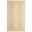 Tapis ivoire en coton tissé à plat à la main Cayman-22809020