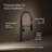 Kohler Crue Single Handle Semi-Professional Pre-Rinse Kitchen Faucet with Three-Function Pull Down Sprayer-50320404