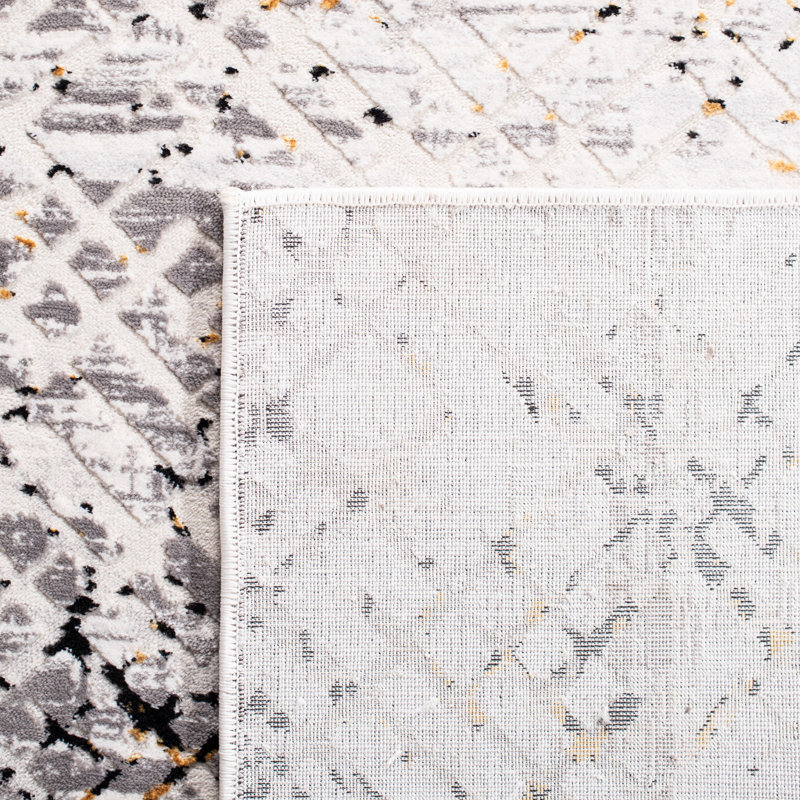Bailee Performance Abstract Rug, Runner 2' x 8'